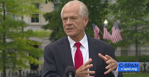 Peter Navarro Speaks with Reporters | C-SPAN.org