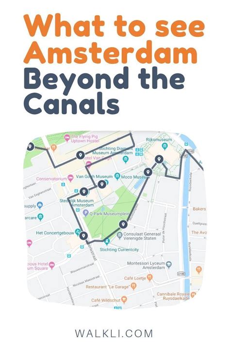 What to see in Amsterdam - Beyond the Canals - Free Travel Map | Canals, Amsterdam guide, Free ...