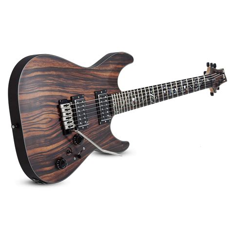 Schecter C-1 Exotic Ebony « Guitare électrique