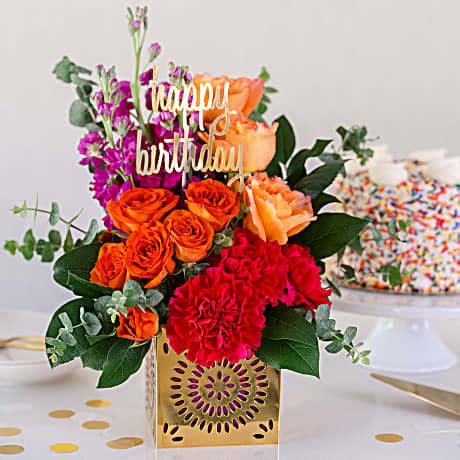 Teleflora's Birthday Sparkle Bouquet - Teleflora