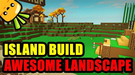 Roblox Skyblock Island | Building Ideas | How to make landscape - YouTube