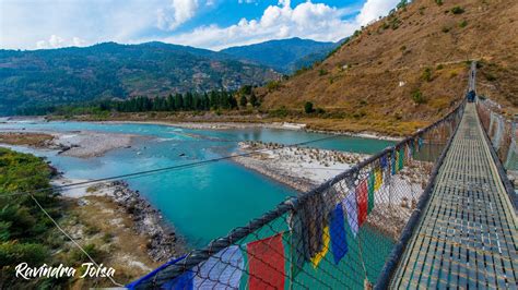 Punakha Suspension Bridge - Truly thrilling and massive