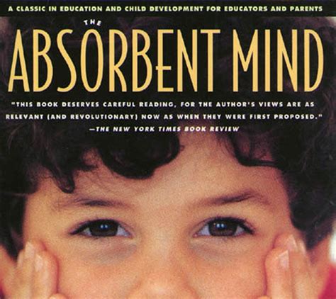 The Absorbent Mind | Trafalgar Ridge Montessori School