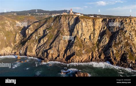 Cabo da Roca lighthouse, Cabo da Roca, Portugal Stock Photo - Alamy