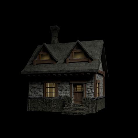 Stone Cottage by OctagonalSphere on DeviantArt