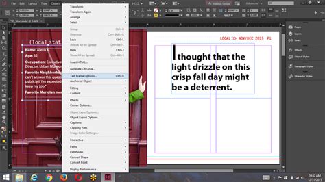 Auto-Size Text Frames in Adobe InDesign CC 2015 | SkillForge