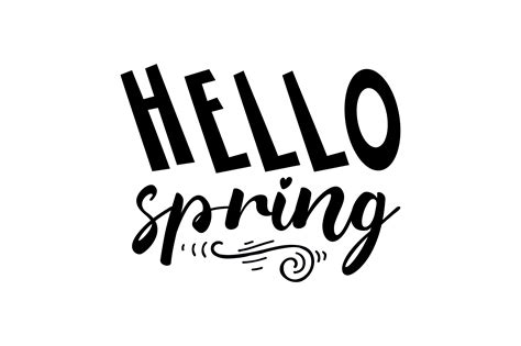 Hello Spring Graphic by Bokkor777 · Creative Fabrica