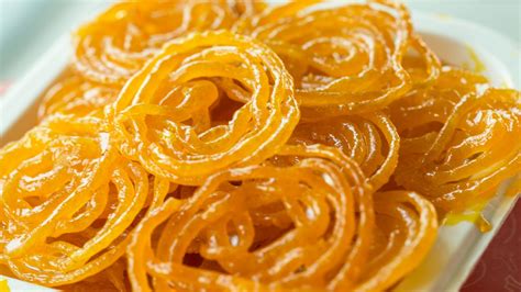 Jalebi is a sweet snack popular in south asia. it is deep fried flour ...