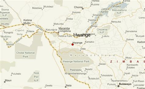 Hwange Location Guide