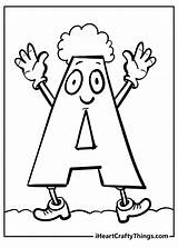 A Letter Coloring Pages Unleash Your Creativity With Alphabet Fun sketch template