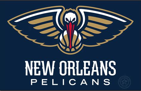 New Orleans Pelicans Logo - Primary Dark Logo - National Basketball ...