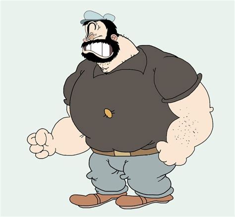 Bluto by Makinita on deviantART | Beard cartoon, Brutus popeye, Circus ...