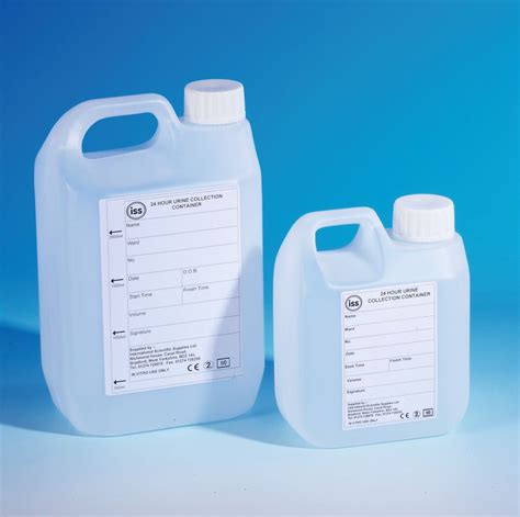 24-hour urine sample container - UR24xx series - International Scientific Supplies Ltd ...