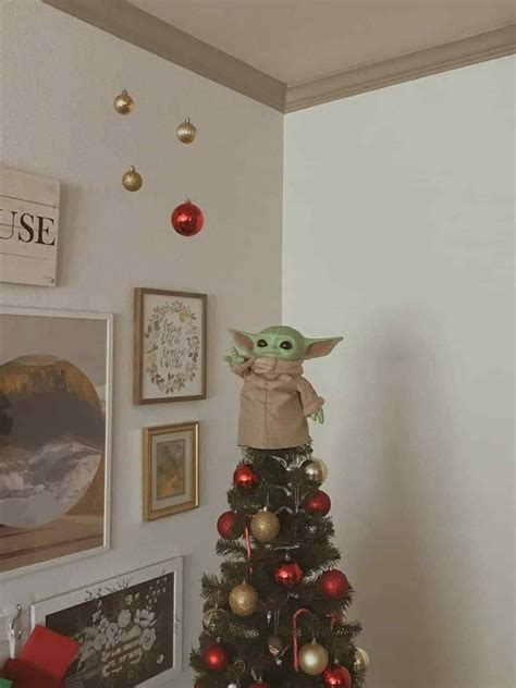 Baby Yoda tree topper becomes newest decoration trend this Christmas season