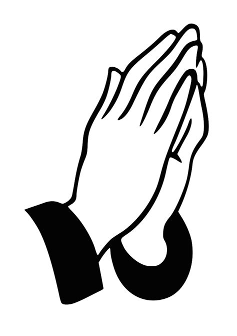 Praying Hands Rt Clip Art at Clker.com - vector clip art online ...