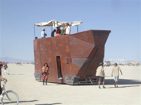 jawa sandcrawler art car | this art car looked AMAZING! | Flickr