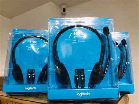 Logitech H110 Stereo Headset, Audio, Headphones & Headsets on Carousell