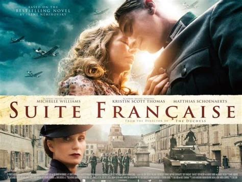 Suite Francaise (2015) Movie Trailer and Poster - Drama Romance War ...