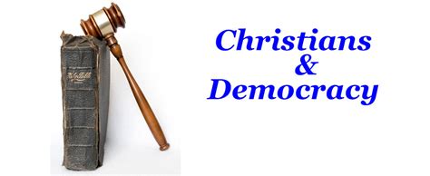 Christians & Democracy