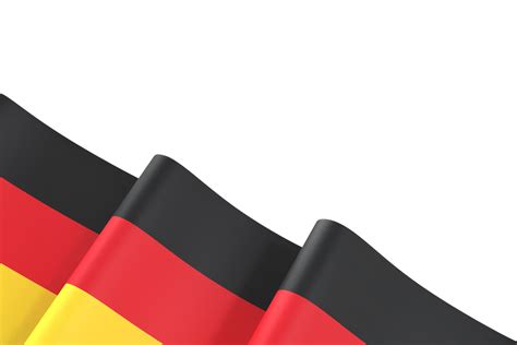 Germany flag design national independence day banner element transparent background png 11346168 PNG