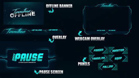 Design a custom twitch overlay by Skaarisdope