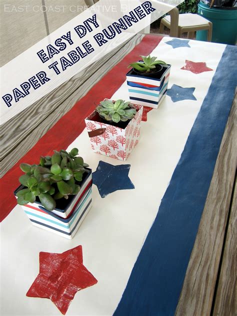 Easy DIY Paper Table Runner