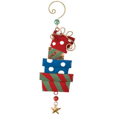 Gift Box Christmas Ornament - Happy Holidayware