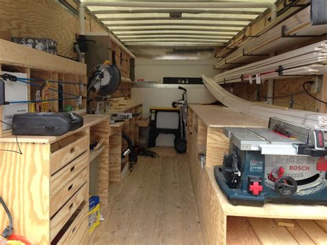 Cool Work Truck Shelving Ideas 2022