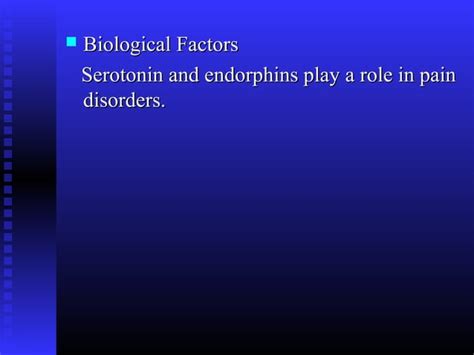 Somatoform disorders