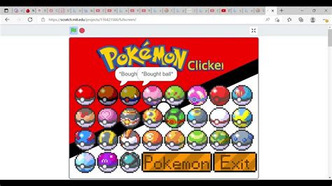 Pokemon Clicker on scratch - YouTube