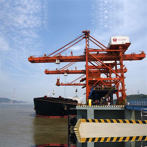 Ship To Shore Gantry Crane On Boat Ship To Shore STS 20 M 30 M 35m Span