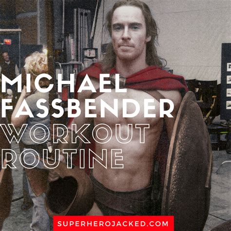 Michael Fassbender Workout Routine and Diet Plan: Train like Magneto | 300 workout, Celebrity ...