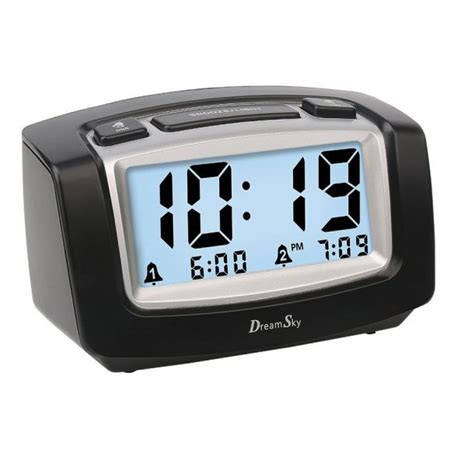 DreamSky Portable Smart Alarm Clock - Battery Operated