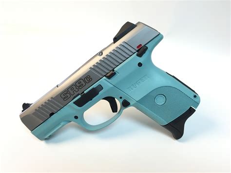 Tiffany Blue Ruger SR9 Compact 9mm Handgun,3316,Tiffany Blue Ruger, Tiffany Blue Gun, Tiffany SR9c