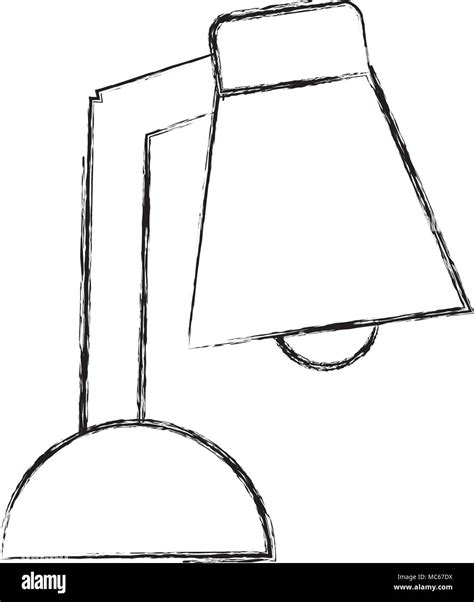 desk lamp isolated icon Stock Vector Image & Art - Alamy