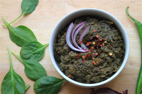 Sarson ka saag - slow cooked mustard greens and spinach