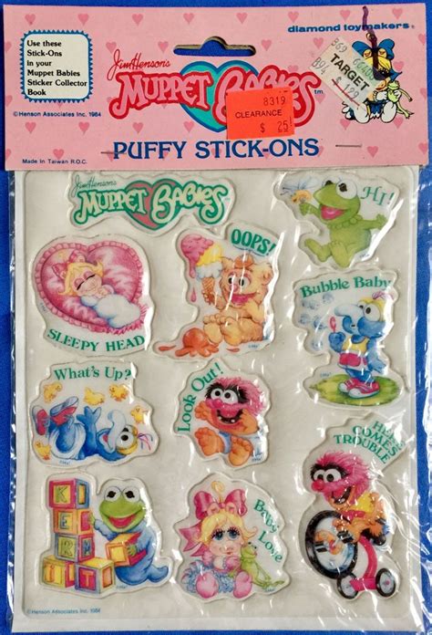 Pin by Chris Hopman on MY CHILDHOOD in 2020 | Puffy stickers, Muppet ...