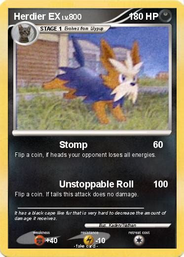 Pokémon Herdier 27 27 - Stomp - My Pokemon Card