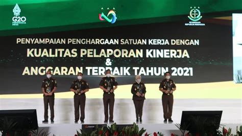 Pesan Jaksa Agung untuk 5 Kejati dengan Laporan Kerja-Anggaran Terbaik