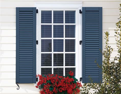 Louvered Shutters Composite:: Exterior Functional :: Atlantic Premium ...