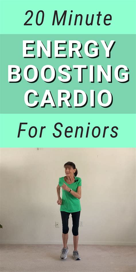 Cardio For Seniors - 20 Minute Heart Strengthening Workout - Fitness ...