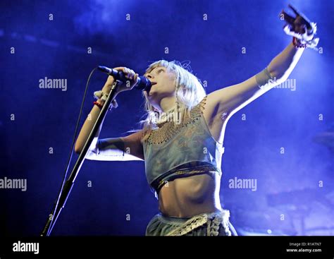 Aurora performing live in concert at Manchester Academy Featuring ...