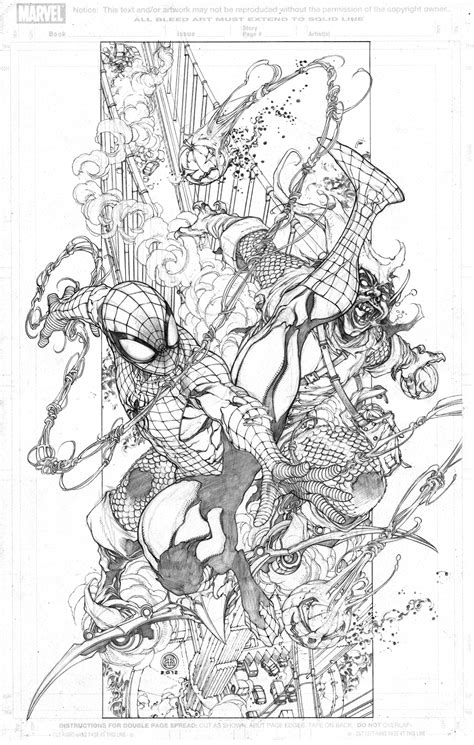 Spider-Man vs Green Goblin by Harvey Tolibao