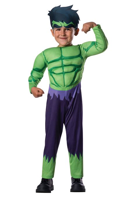 Toddler Deluxe Hulk Costume