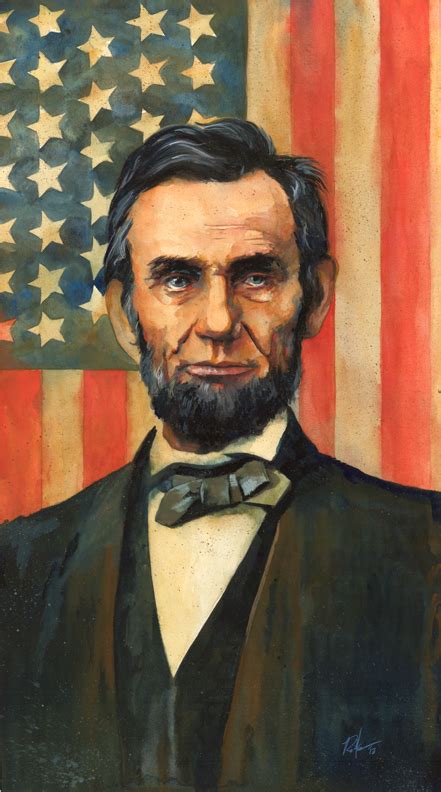 Abe Lincoln Portrait by RobHough on DeviantArt