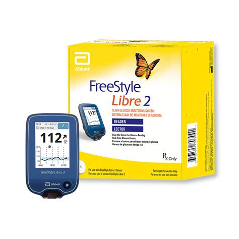 Buy FreeStyle Libre 2 Reader with Sensor Starter Kit for Continuous ...