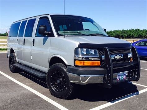 Chevy GMC AWD Van Lift Kits | Gmc vans, Chevy express, Lifted van