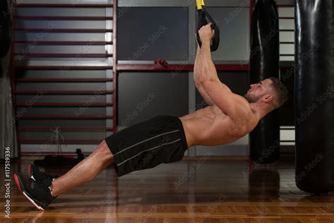 Trx Straps Training Stock Photo | Adobe Stock