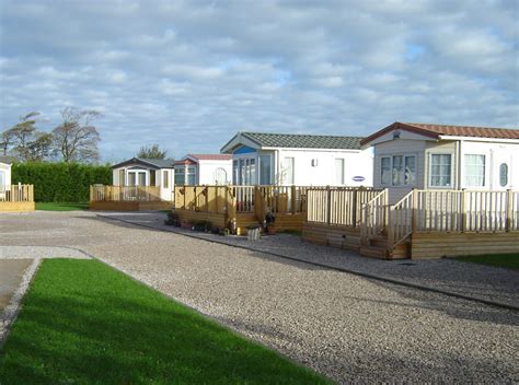 Static caravan site at Near Moss Farm Caravan Park