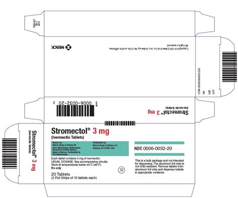 Stromectol: Package Insert / Prescribing Information